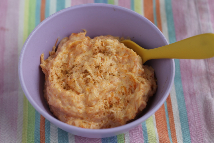 Whipped squash with yogurt
