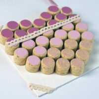 Wine cork heart wall hanging