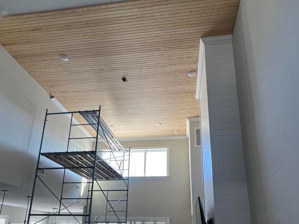 Wood beadboard 