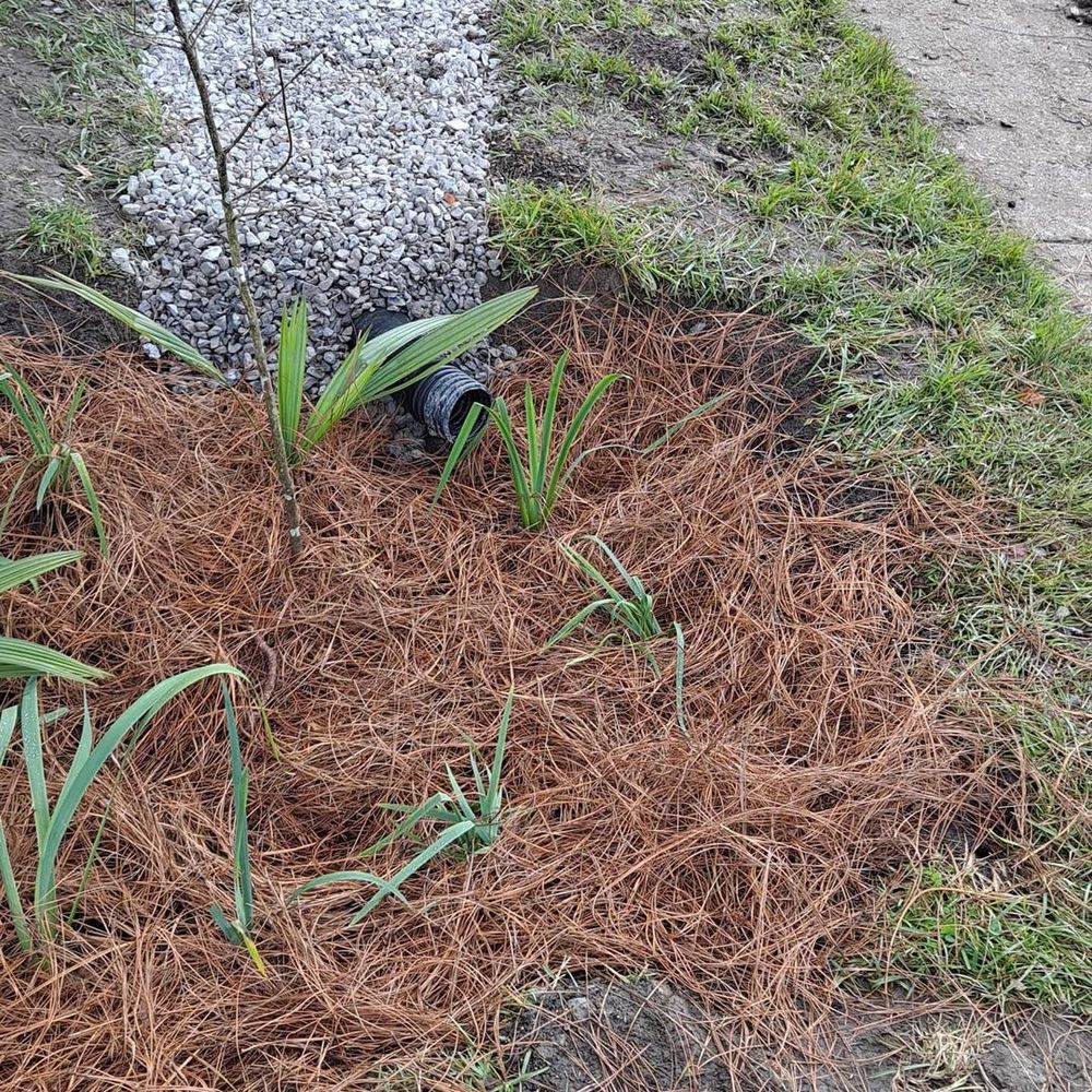 Yard drainage pipe 