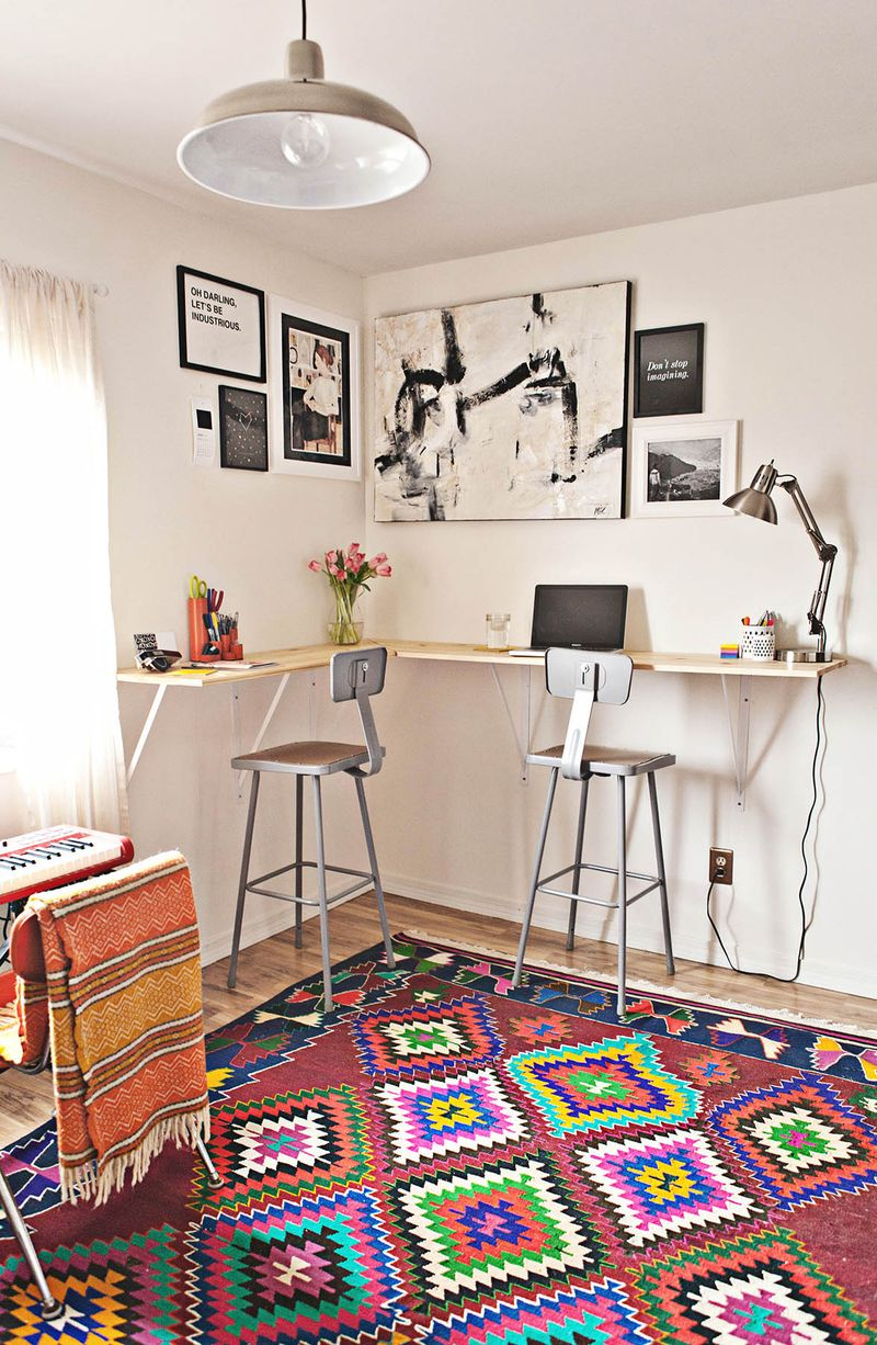 Diy l shaped standing desk