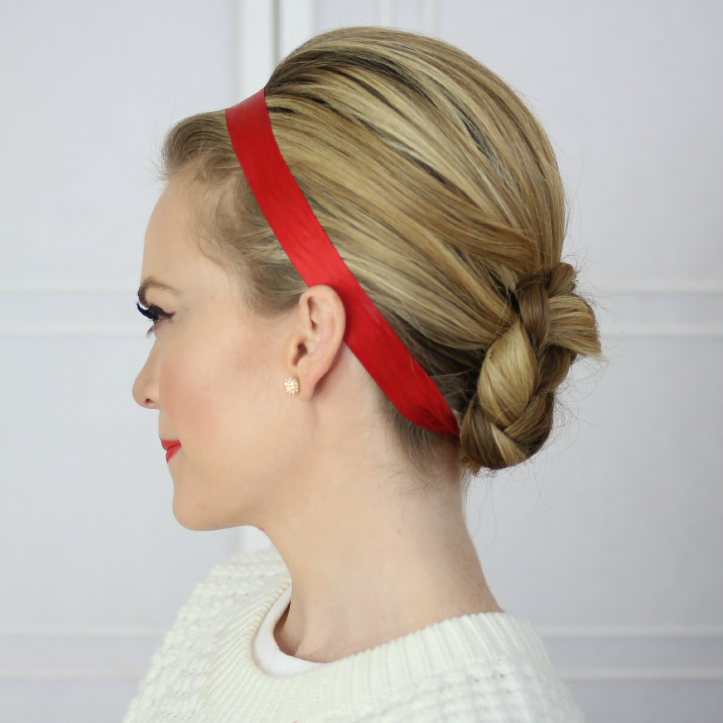 Diy ribbon headband